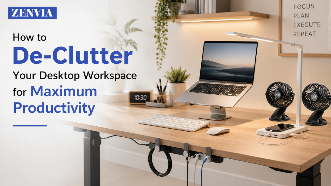 How to De-Clutter Your Desktop Workspace for Maximum Productivity