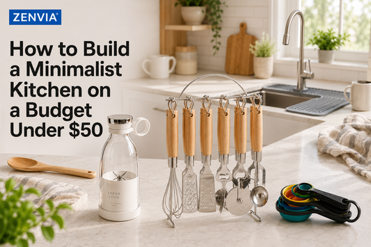 How to Build a Minimalist Kitchen on a Budget Under $50 CAD
