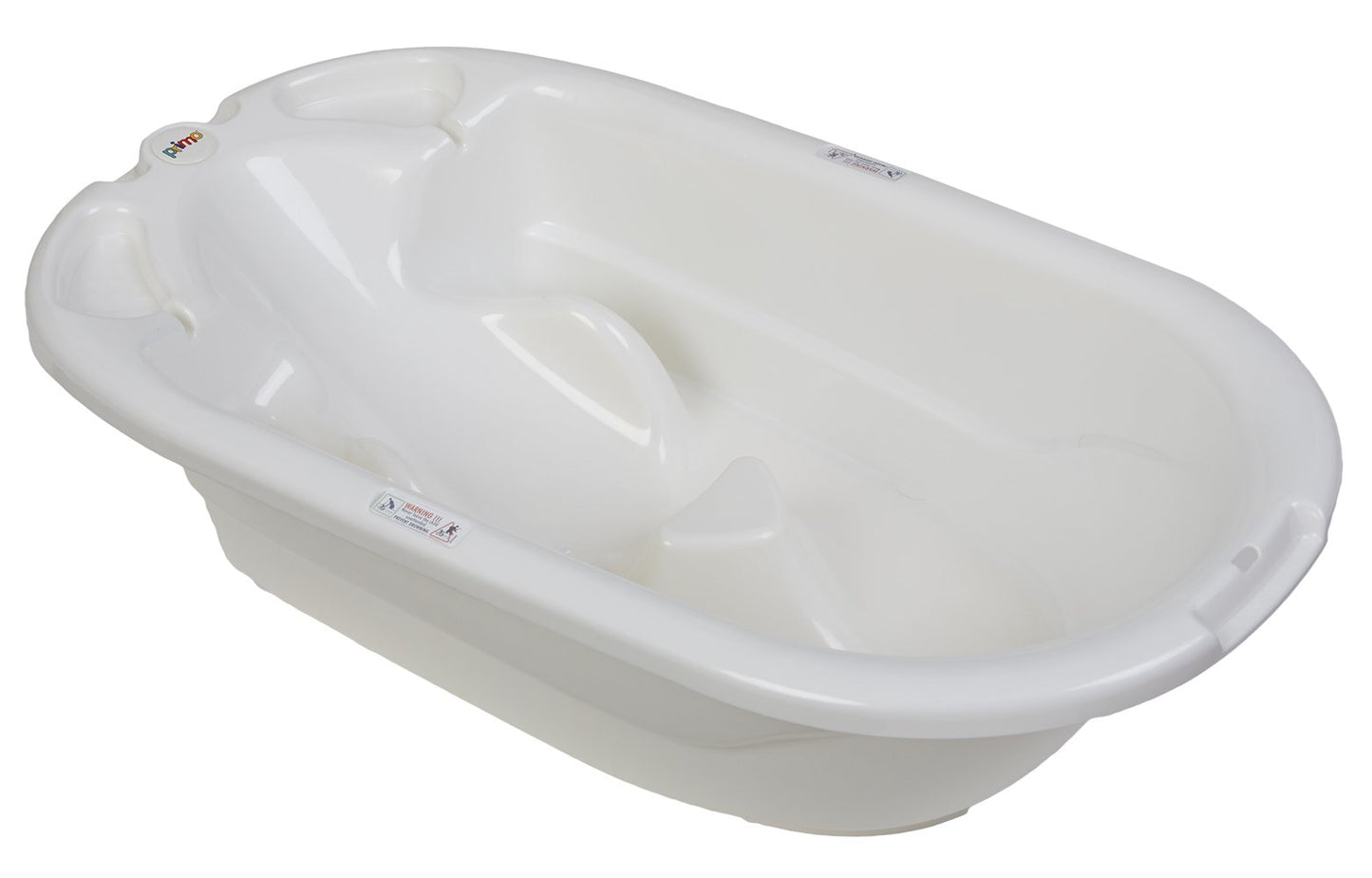 EuroBath 2-Stage Baby Bath Tub White