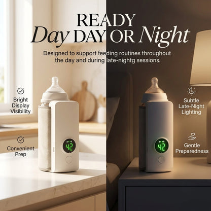 Portable Wireless Baby Bottle Warmer