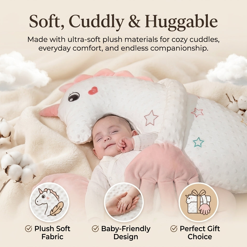 Baby Dinosaur Soothing Pillow