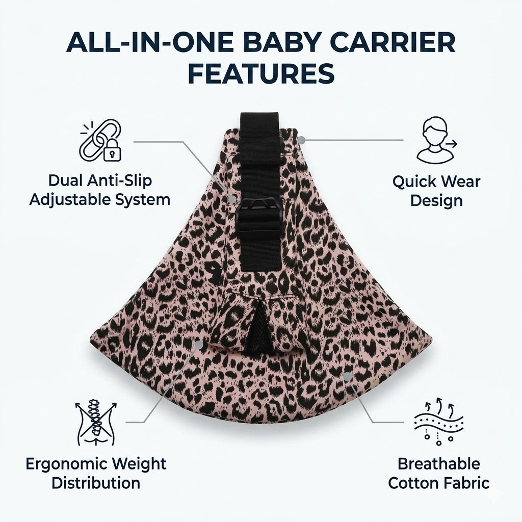 Portable One-shoulder Strap For Big Baby