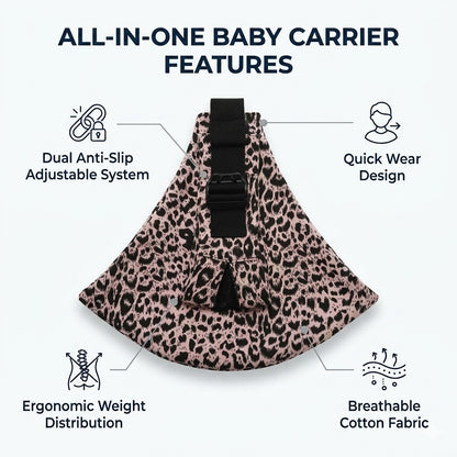 Portable One-shoulder Strap For Big Baby