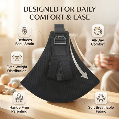 Portable One-shoulder Strap For Big Baby