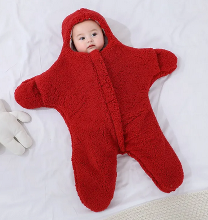Cozy Star Baby Quilt Swaddle
