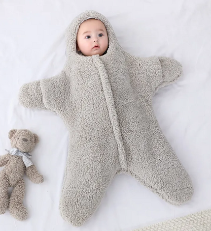 Cozy Star Baby Quilt Swaddle
