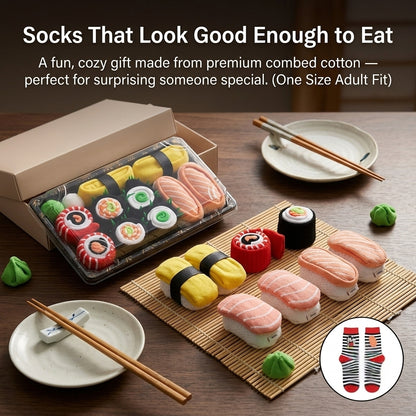Unisex Sushi Socks