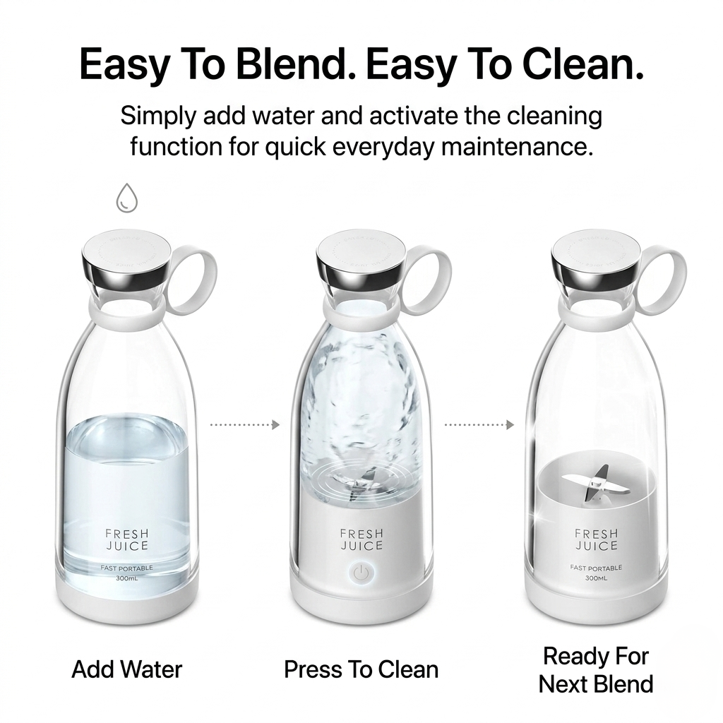 Portable Electric Juicer Blender