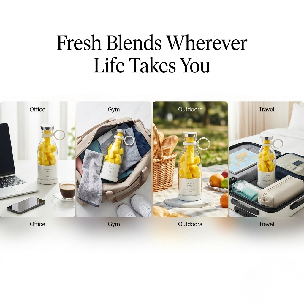 Portable Electric Juicer Blender