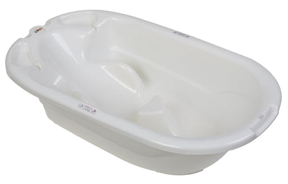 EuroBath 2-Stage Baby Bath Tub White
