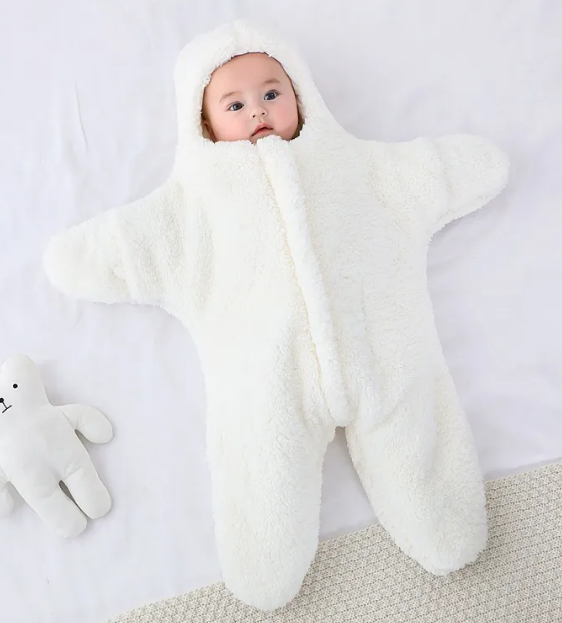 Cozy Star Baby Quilt Swaddle