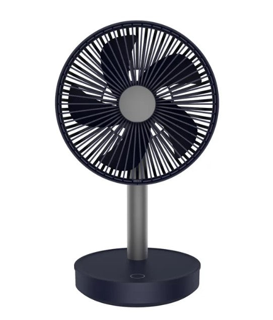 Zenvia Touchscreen Desk Fan – Silent Portable Cooling with LED Display